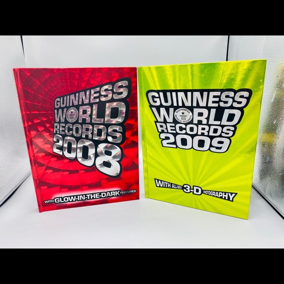 Guinness Accents Vintage Guinness World Record Book Set Poshmark